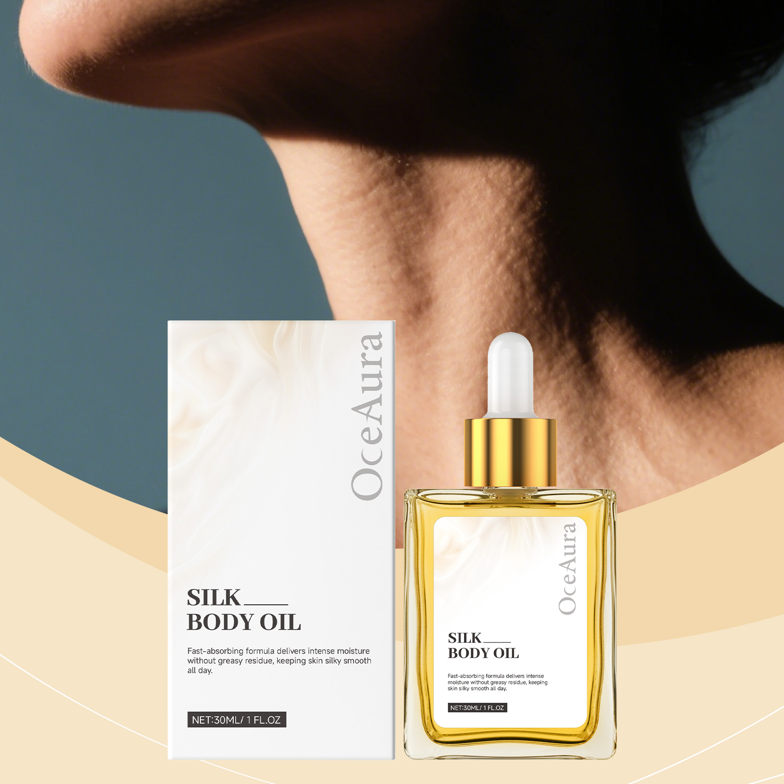 Shaving Cream - Óleo Corporal Sedoso de Amêndoa Doce