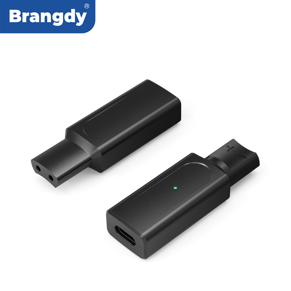 Electric Shaver Rotary - Brangdy 12V Tipo-C Adaptador de Barbeador