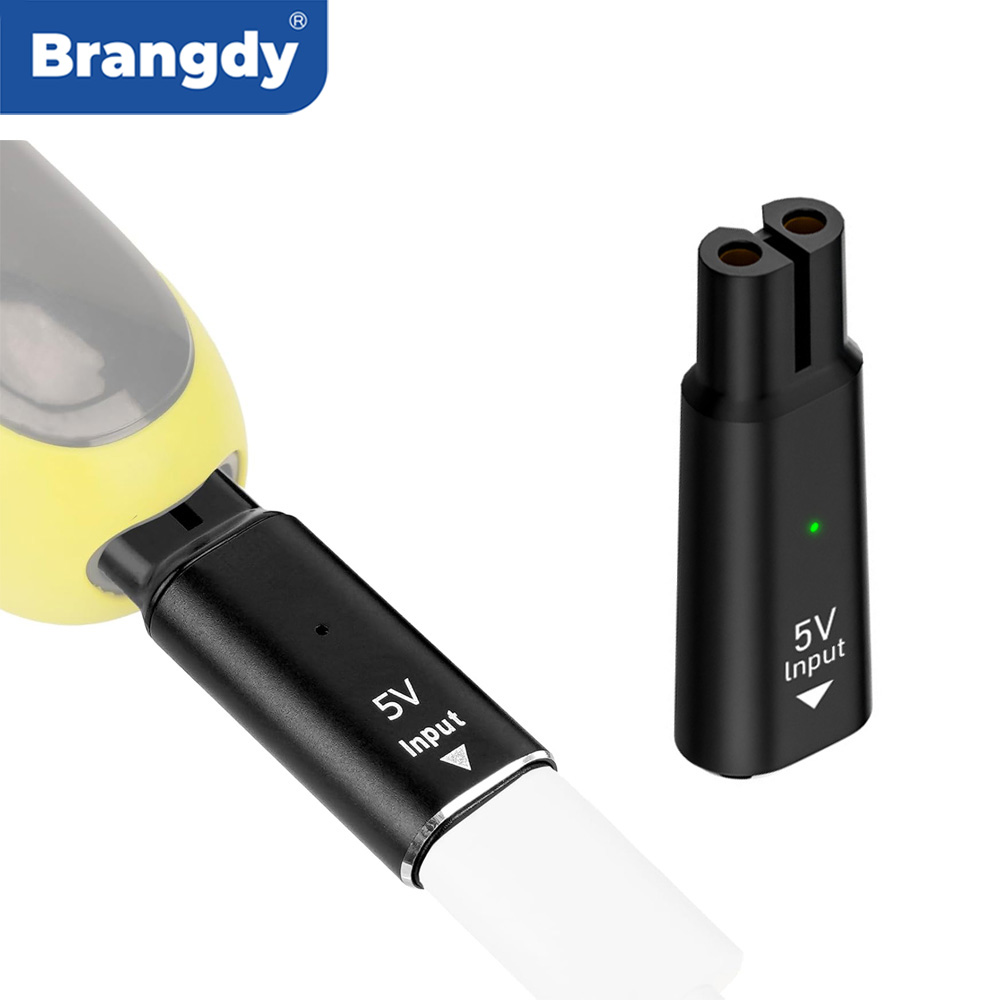 Brangdy 5v tipo-c barbeador ad - Beard Trimmer avaliação e preço
