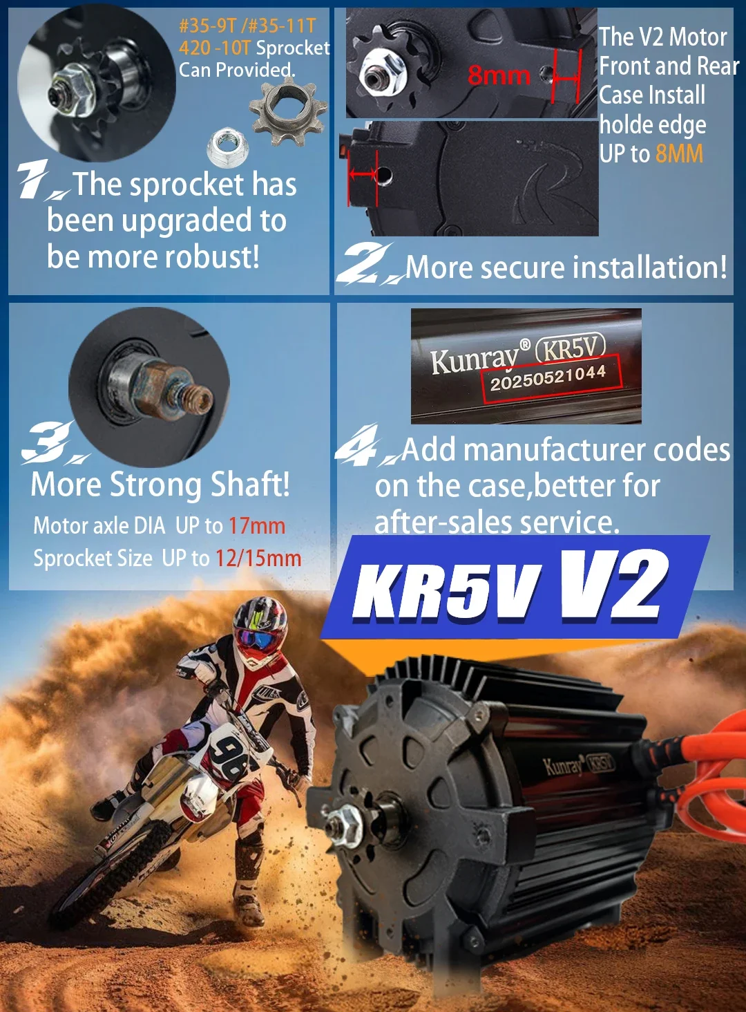 Motor Elétrico Brushless KR5V  - Electric Razor avaliação e preço