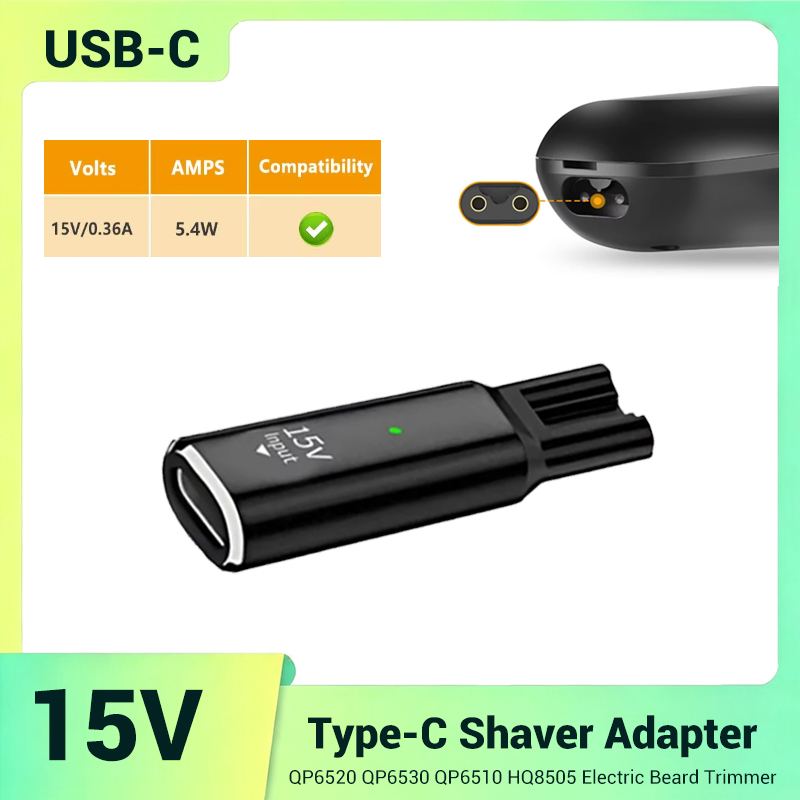 Adaptador de Carregamento Mini - Electric Shaver Rotary avaliação e preço