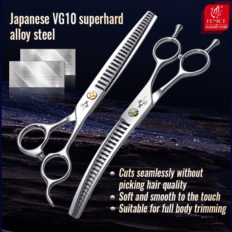 Fenice 7 Polegada 3d gradiente - Grooming Scissors avaliação e preço
